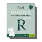 RAEL- 14pcs (LARGE) فوط صحية عضوية كبيرة - ريل اورجانيك