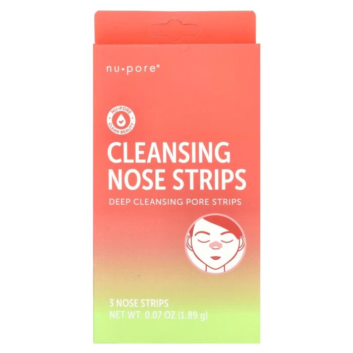 ⁦NU PORE- شرائط تنظيف الأنف، 3 شرائط أنف، 0.07 أونصة (1.89 جم)⁩ - الصورة ⁦1⁩