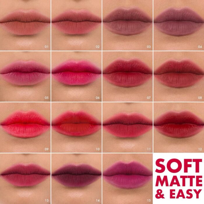 ⁦SEPHORA-أحمر شفاه ناعم، غير لامع، سهل الارتداء من سيفورا (11)⁩ - الصورة ⁦2⁩