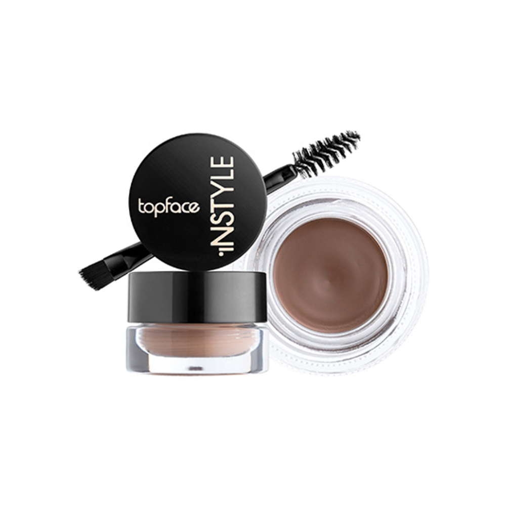 img_3981 TOPFACE - 002 TAUPE 3.5g جل الحواجب إنستايل من توب فيس - الصورة 1