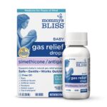 MOMMYS BLISS- قطرات سيميثيكون من ماميز بليس لتخفيف الغازات عند حديثي الولادة والأطفال الأكبر سنًا، 30 مل