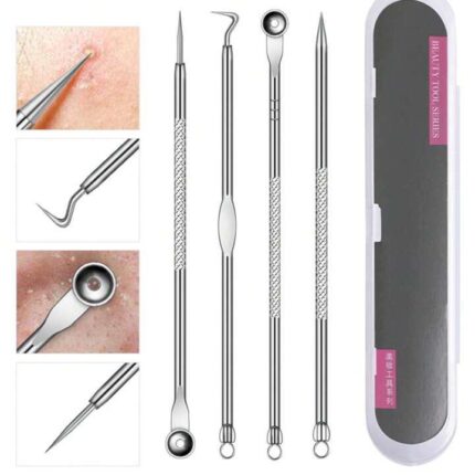 BLACKHEAD TOOLS- أدوات إزالة الرؤوس السوداء 4 قطع