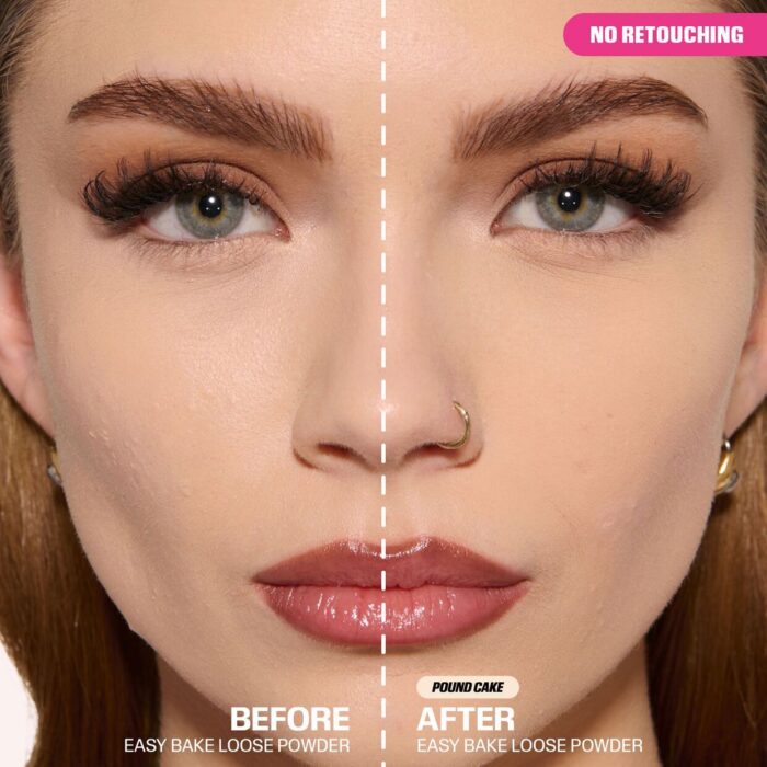 ⁦HUDA BEAUTYهدى بيوتي لوس باودر   باوند كيك  6  جرام(POUNDCAKE)⁩ - الصورة ⁦2⁩