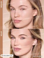 ⁦SHEGLAM- 5.2ml برونزر سائل مطفي من شيجلام صن بيم (GOLDEN SUN)⁩ - الصورة ⁦2⁩