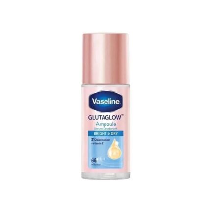 Vaseline-مزيل العرق فازلين جلوتا جلو أمبول سيروم في "برايت آند دراي"