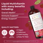 ⁦MARY RUTH’s 450ml- ماري روث - فيتامينات متعددة بنكهة التوت⁩ - الصورة ⁦2⁩