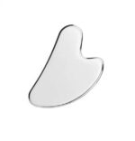 GUA SHA- أداة تدليك الوجه غوا شا المصنوعة من الفولاذ المقاوم للصدأ
