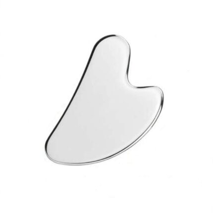 GUA SHA- أداة تدليك الوجه غوا شا المصنوعة من الفولاذ المقاوم للصدأ