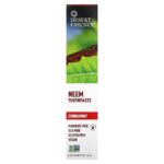⁦DESERT ESSENCE- جوهر الصحراء
معجون أسنان النيم، بنكهة القرفة والنعناع، ​​١٧٦ غرامًا (٦.٢٥ أونصة)⁩ - الصورة ⁦2⁩