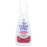 CLEAR EYES- عيون صافية
قطرات للعين لتخفيف الاحمرار، مرطبة/مخففة للاحمرار، 0.5 أونصة سائلة (15 مل)