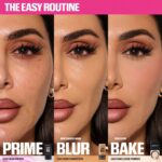 ⁦HUDA BEAUTY- (10ml) برايمر هدى بيوتي إيزي بلور خالي من السيليكون لبشرة ناعمة⁩ - الصورة ⁦5⁩