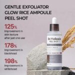 ⁦DR. MELAXIN- أمبولة دكتور ميلاكسين بيل شوت المقشرة بالأرز الأسود ٨٠ مل⁩ - الصورة ⁦3⁩