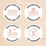 ⁦TIRTIR- (22N sheel beige) قناع تيرتير مناسب لمرشح الذكاء الاصطناعي⁩ - الصورة ⁦5⁩