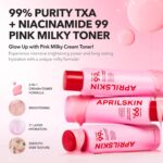 ⁦APRIL- تونر الحليب TXA من أبريل سكين، نياسيناميد 99، 150 مل⁩ - الصورة ⁦2⁩