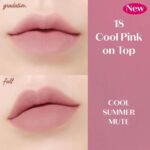 ⁦ETUDE- 18 COOL PINK أحمر شفاه مثبت من إيتود هاوس - 18 وردي بارد (4 جرام)⁩ - الصورة ⁦2⁩