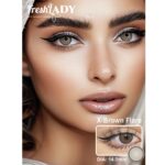 ⁦FRESHLADY- X BROWN FLARE عدسة⁩ - الصورة ⁦2⁩