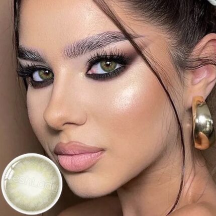 FRESHLADY - DNA GREEN GREY عدسة