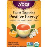 YOGI- شاي يوغي بنكهة اليوسفي الحلو والطاقة الإيجابية، 16 كيس شاي)SWEET TANGERINE)