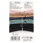 ⁦SCUNCI-ربطات شعر مطاطية بدون ضرر، مناسبة لجميع أنواع الشعر، تثبيت متوسط ​​يدوم طوال اليوم، 18 قطعة⁩ - الصورة ⁦2⁩