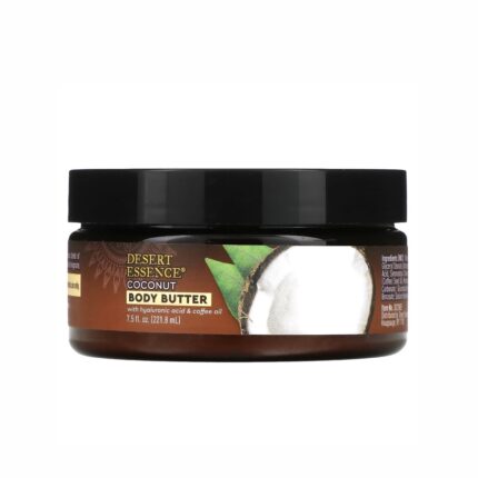 DESERT ESSENCE- COCONUT 221.8mL ديزرت ايسنس زبدة الجسم جوز الهند