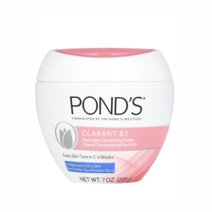 PONDS- 200g كريم كلارانت لعلاج وتفتيح البقع الداكنة، غني بفيتامين ب3، 7 أونصة (200 غرام)