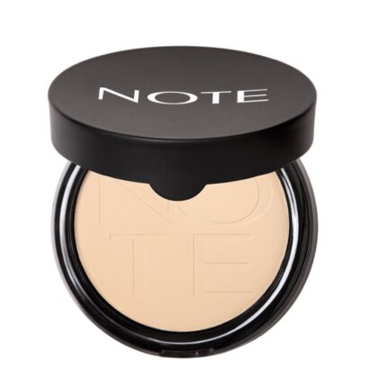 NOTE- 01 ملاحظة: بودرة مضغوطة لامعة من الحرير