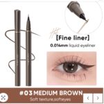 ⁦JUDYDOLL- 03 MEDIUM BROWN ‎محدد عيون سائل مقاوم للماء من جودي دول سليم⁩ - الصورة ⁦2⁩