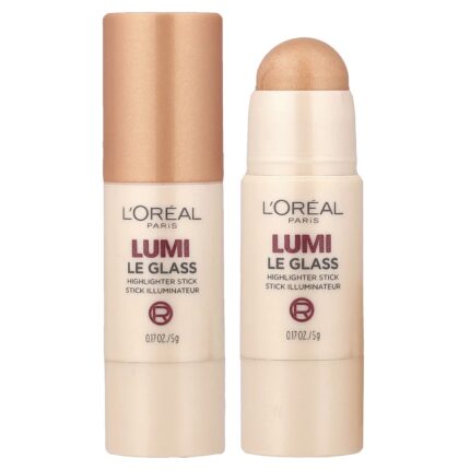 LOREAL PARIS- 610 GLASSY PEARL ECLAT قلم تحديد العيون لوريال لومي، لو جلاس، 610 جلاسي بيرل إيكلا، 0.17 أونصة (5 غرام)