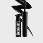NYX- BLACK 2mL محدد العيون السائل غير اللامع من نيكس