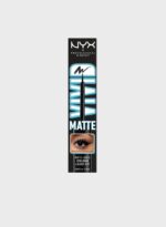 ⁦NYX- BLACK 2mL محدد العيون السائل غير اللامع من نيكس⁩ - الصورة ⁦3⁩