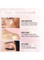 ⁦FOREVER- 002 6.4g قلم تحديد العيون فوريفر لومي ستيك، لون متوهج مشمس⁩ - الصورة ⁦4⁩