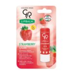 ⁦GOLDEN ROSE- 04 STRAWBERRY مرطب شفاه جولدن روز بنكهة الكرز مع عامل حماية من الشمس SPF15⁩ - الصورة ⁦4⁩