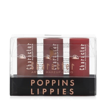 CHARACTER- MK402 3pcs مجموعة شفاه شخصية بوبينز