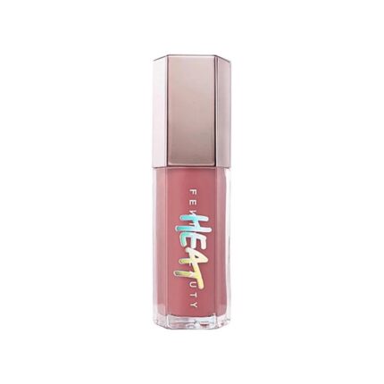 FENTY BEAUTY- 02 FUSSY HEAT 9mL ملمع الشفاه العالمي فنتي بيوتي غلوس بومب هيت + مُكبّر