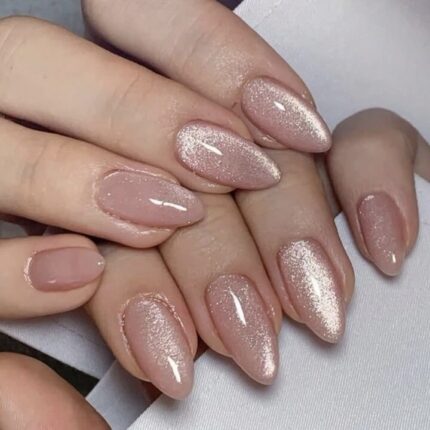 NAILS- 24PCS أظافر صناعية