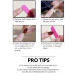 ⁦NAILS- 24PCS أظافر صناعية⁩ - الصورة ⁦3⁩