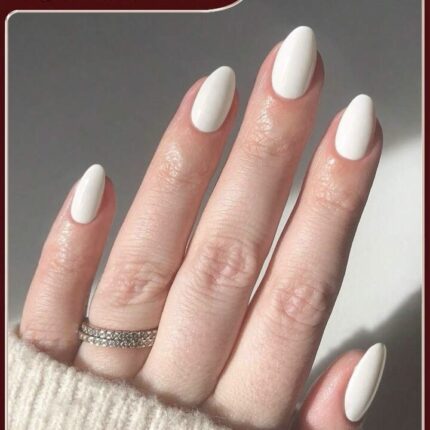 NAILS- 24PCS أظافر صناعية