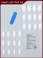 ⁦NAILS- 24PCS أظافر صناعية⁩ - الصورة ⁦2⁩