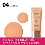 ⁦BOURJOIS- 04 BEIGE بورجوا، كريم أساس إير مات 24 ساعة، 30 مل⁩ - الصورة ⁦2⁩