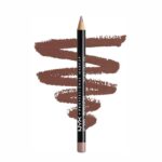 NYX- 1.04g MAHOGANY 809 قلم تحديد الشفاه النحيف من نيكس بروفيشنال ميك أب، قلم تحديد شفاه كريمي يدوم طويلاً