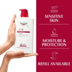 ⁦EUCERIN-1000mL لوشن يوسيرين بدرجة حموضة 5 للبشرة الجافة والحساسة⁩ - الصورة ⁦3⁩
