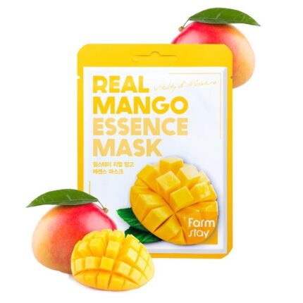 FARMSTAY- 23mL قناع تجميل بخلاصة المانجو الطبيعية من فارمستاي، ورقة واحدة