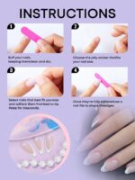⁦NAILS- 24PCS أظافر صناعية⁩ - الصورة ⁦4⁩