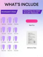 ⁦NAILS- 24PCS أظافر صناعية⁩ - الصورة ⁦4⁩