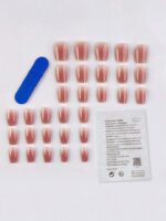 ⁦NAILS- 24PCS أظافر صناعية⁩ - الصورة ⁦3⁩