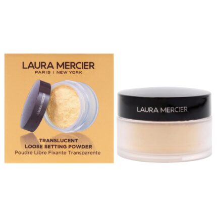 LAURA MERCIER- 9.3g HONEY بودرة تثبيت شفافة سائبة من لورا ميرسييه - حجم مناسب للسفر