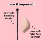 ⁦ELF- مجموعة فرش مكياج الوجه والعين الكاملة من إي.إل.إف. مع حقيبة سفر، 11 فرشاة للوجه والعين لإنشاء مظهر مكياج كامل للوجه،⁩ - الصورة ⁦3⁩