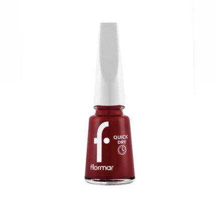 FLORMAR- 06 FIERY RED 11mL طلاء أظافر سريع الجفاف من فلورمار