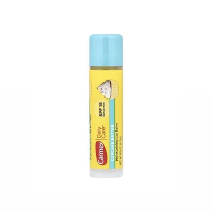 CARMEX- 4.25g مرطب شفاه كارمكس للعناية اليومية مع عامل حماية من الشمس 15 بنكهة خليط الكب كيك، 0.15 أونصة