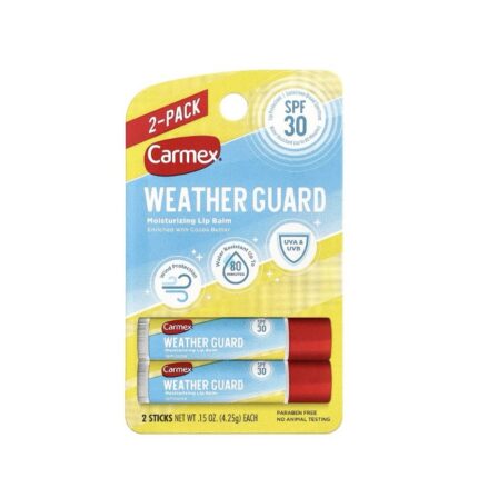 CARMEX- مرطب شفاه كارمكس ويذر جارد، عبوة من قطعتين
